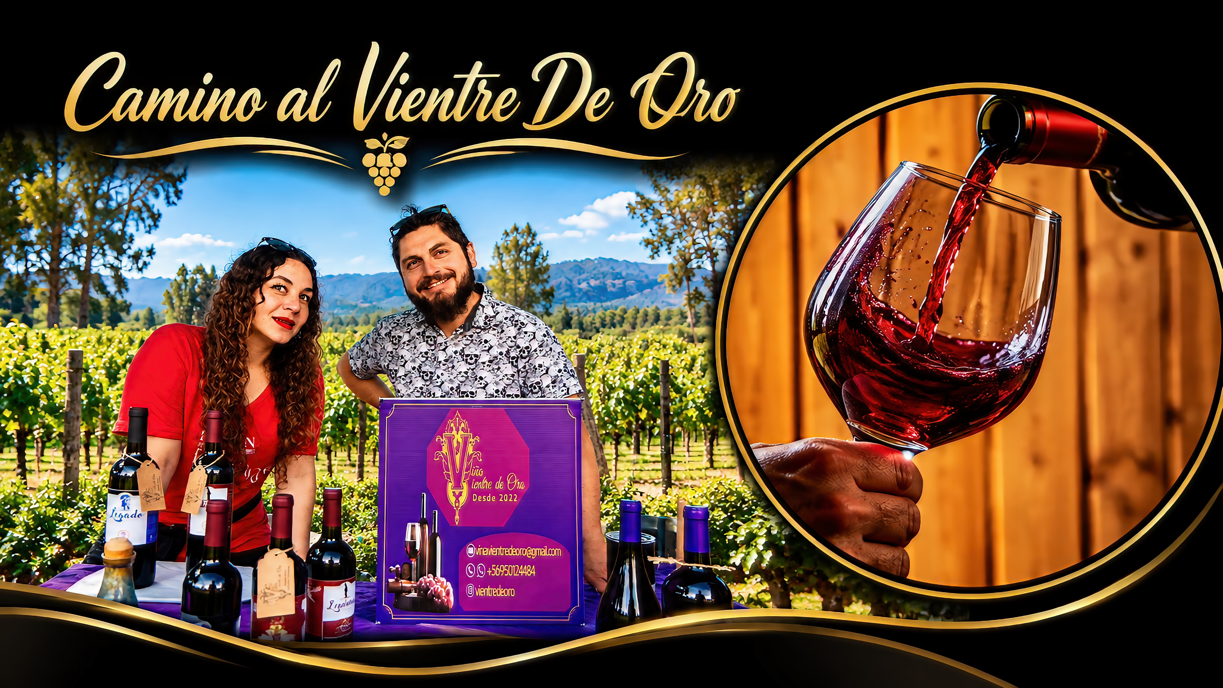 Promoción vinícola en viñedo dorado_upscale